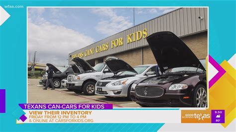 charity cars for kids|texas can for kids.